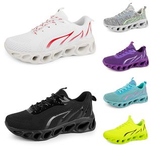 2024 hommes femmes chaussures de course noir blanc rouge bleu jaune néon gris baskets pour hommes sport baskets athlétiques en plein air GAI color19