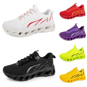 2024 hommes femmes chaussures de course noir blanc rouge bleu jaune néon gris baskets pour hommes sport baskets athlétiques en plein air GAI color83