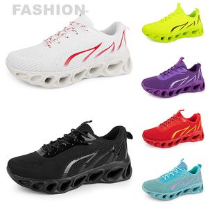 2024 hommes femmes chaussures de course noir blanc rouge bleu jaune néon gris baskets pour hommes sport baskets de plein air eur 38-45 GAI Color34