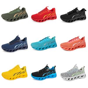 2024 hommes femmes deux chaussures de plate-forme de course gai noire marine bleu clair jaune mens entraîners de sport chaussures de marche