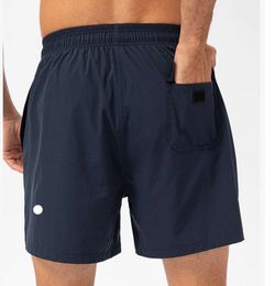 2024 hommes Yoga Sports Shorts secs à sec rapidement avec dos de poche arrière Mobile Running Lululy Lemenly Gym Jogger Pant 6612ess