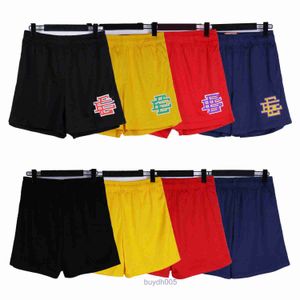 2024 Hommes et femmes Mode Beach Shorts West Coast Designer Ericemanuelsshorts Springsummer Nouvelle marque Ee Sports Casual Basic Lettre Impression Loose Drawstri Oz40