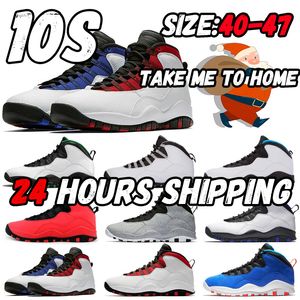 2024 Chaussures de basket-ball pour hommes 10 10s Jumpman Wings Chicago Cool Grey Je suis de retour Ciment Westbrook 9s 9 Hommes Baskets de sport