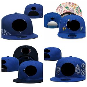 2024 Mens canvas borduur casquette''Blue Jays''baseball cap unisex hoed katoen mode dames heren ontwerper 'mlb verstelbare koepel