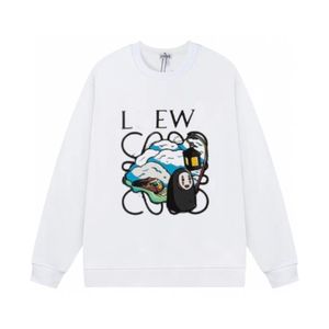 2024 Hommes Designer Leowe Pulls Rétro Classique Mode Sweatshirts Hommes Pull Lettre Col Rond Confortable Jumper Tops