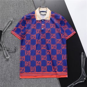 2024 Diseñador para hombre Camisas de polo Ropa de estilista casual Diseñadores de manga corta Polos Moda Hombres Camiseta de verano Tamaño asiático M-XXXL