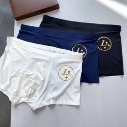 2024 Hommes Designers V Marques Sous-vêtements Sexy Classique Hommes Casual Shorts Sous-vêtements pour hommes Luxe Casual Hommes Shorts Respirant Coton Sous-vêtements 3 bandes dans une boîte V V