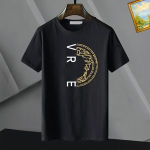 2024 Heren Brief Print T-shirts Zwart Mode-ontwerper Zomer Hoge Kwaliteit Top Korte Mouw Maat M-4XL