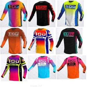 Sweat-shirt de l'équipe de moto pour hommes, chemise de descente, Dirt Bike, T-shirt à séchage rapide, MTBS100, 2024