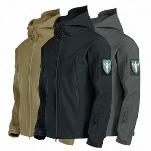 2024 Veste d'extérieur pour hommes Veste imperméable coupe-vent tactique militaire Veste légère et respirante Veste de randonnée confortable pour hommes H0Eb #