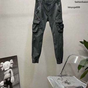 2024 Mens Patches Vintage Cargo Pants Designer Big Pocket Overalls Trousers Track Fashion Brand Leggings Long Mens Sports