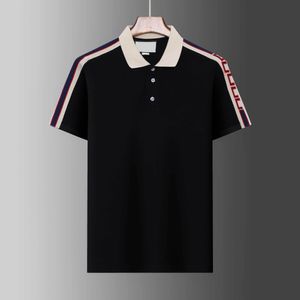 2024 hommes Polo Designer Man Fashion Horse T-shirts Men de golf Casual Golf Summer Shirt Embroderie High Street Tend Top Tee Tee Asian Size M-3XL