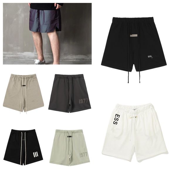 2024 Shorts pour hommes Essentiels Shorts Designer Ess Vêtements Casual Summer Board Femmes Shorts Luxuy Coton Casual Lettre lâche Imprimer EssentialShorts Pantalons de sport