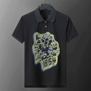 2024 Mens Stylist Polo Shirts marca de lujo para hombre diseñador polo camiseta moda de verano transpirable solapa de manga corta casual top M-XXXL