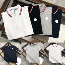 2024 Stylist pour hommes Polo T-shirts Designer de marque de luxe T-shirt Summer Fashion Souffle à manche courte à manche