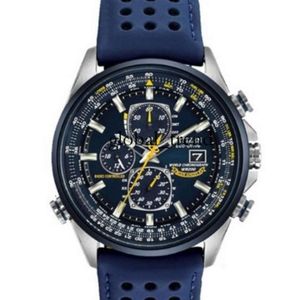 2024 Mens Watch New Men's Watch Wish Fashion Belt Blue Angel Quartz Watch à chaud