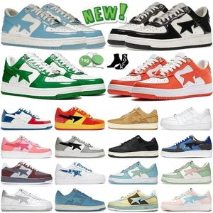 2024 MENS FEMMES BEPED CHAPEURS DE RUNAUCHE UNT SK8 Triple Black Blanc Panda Camo Green Green Gris Sneaker Sneaker Génére