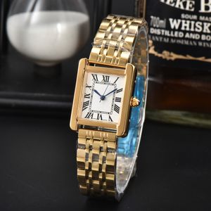 2024 heren dames quartz horloges AAA designer blauwe horloges hoge kwaliteit tank Boutique stalen band Designer horloges voor groothandel Horloge cartler #158