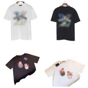2024 MENS MENSEMENT Designer T-shirts imprimé T-shirt T-shirt Top Quality Coton Tees Casual Short Sleeve Luxury Hip Hop Streetwear Tshirts