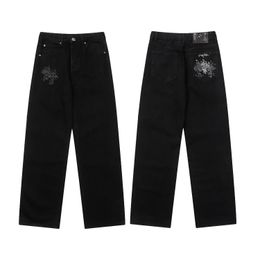 Diseñadores para hombres Pantalones cortos de jeans desgastados Denim recto delgado para hombres Pantalones de jeans de mezclilla de moda