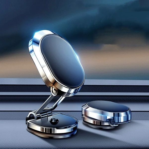 2024 MATAL MAGNETIN CAR MOBIL MOBILE PROPOSITION MAGNAGE PLACET MAGNET PHONEPLE SORT DANS LA CAR PRÉDITE GPS POUR IPHONE XIAOMI 360 °