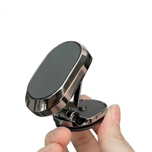 2024 Metal Magnetic Car Phone Phone Stand Cell GPS GPS Pliage Prix pour l'iPhone 13 MAX AIGABLE BRACKET 360 MAGILE DES Tableau de bord mobile Sure, Sure,