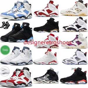 2024 Metallic Silver 6 6s Chaussures de basket Toro Bravo Hommes Georgetown UNC Blanc British Khaki Olive Noir Infrared Electric Green DMP Designer Sneakers taille 13