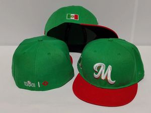 2024 Mexico gemonteerd AutoSport Running Baseball gesloten platte en lokale hiphop digitale hoed plus size cap hoed comercio mayorista 240423