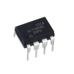 2024 Chip de microcontrôleur Attniy85 ATtiny85-20pu Dip attiny85-20su SOP8 pour la puce de microcontrôleur Attniy85