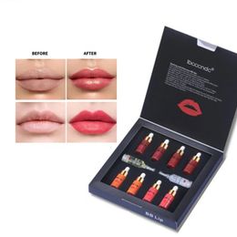 2024 Miconeedle Lip Gloss Set BB lèvres Pigments organiques sérum soutient le développement des couleurs hydratantes et régénération pour les lèvres BB sérum