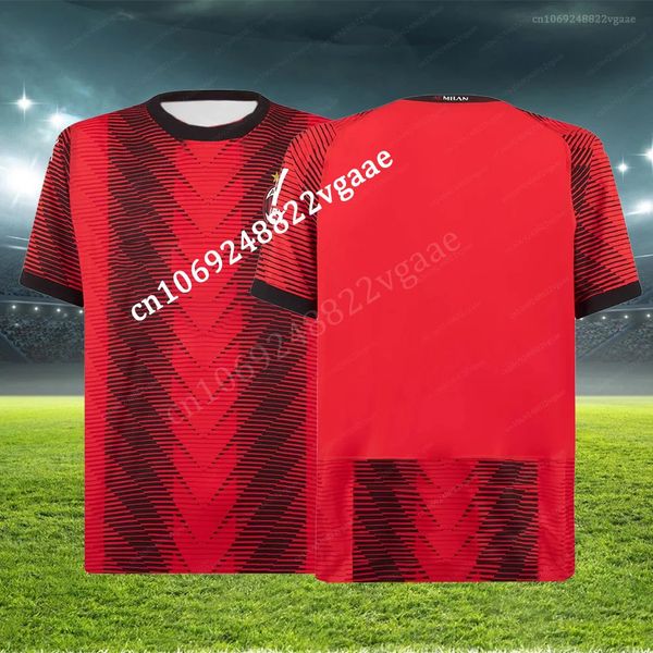 2024 Milan Home Away Football Jersey Camiseta de fútbol para mujer Camiseta de fútbol para hombre 23/24 Uniforme de entrenamiento para niños 240105