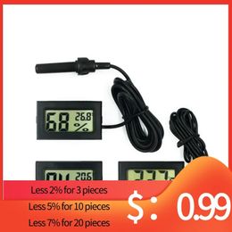2024 Mini Digitale LCD Indoor Handige temperatuursensor Vochtigheid Meter Hygrometer Hygrometer Meter voor LCD -vochtigheidsmeter