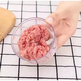 2024 Mini Food Mixers Multifunctionele knoflook Knijper Kikmeter Voedsel Voedingsvoeding Cutter Meat Grinders Home Kitchen Handleiding Knoflook Press voor