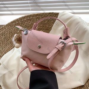 2024 Mini Hobos Sac à bandoulière pour femmes 2023 Nouveaux sacs à main à main mobile rose noir de haute qualité
