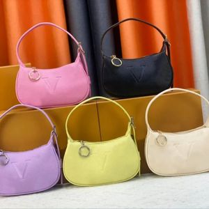 2024 Mini Moon Hobo Bag Fashion Tote Tote Womens Sac à main sacs pour femmes Crossbodybody Luxurys Purse Sac à main