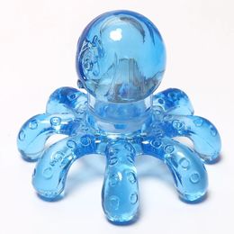 2024 Mini octopus vorm persoonlijke massage spier ontspannen body nek massage gereedschap kristal klauw massage handheld massage for crystal klauw