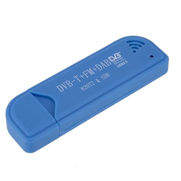 2024 Mini clé TV Portable 820T2 numérique USB 2.0 clé TV DVB-T + DAB + FM RTL2832U Support SDR Tuner récepteur accessoires TV
