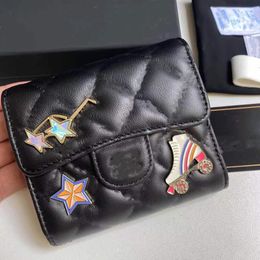 2024 Mirror Kwaliteit Kaarthouder Luxe Designer Creditcard Wallet Wallet Munt Porther Designer Wallets Bank Card Pakket Mini Wallets Clutch