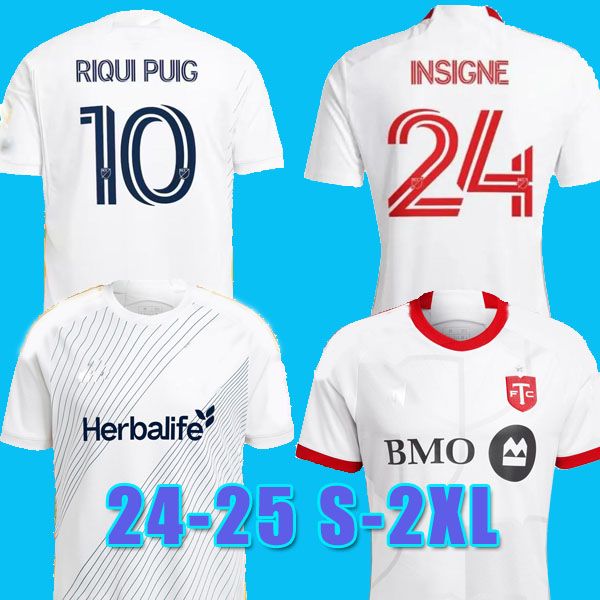 2024 MLS LA Galaxy TORONTO maillots de football GIOVANI RIQUI PUIG ALESSANDRINI INSIGNE chemises de football kit haut