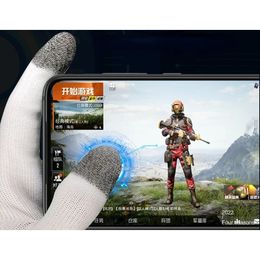 2024 Mobiele game Zweetbestendige vingers Handschoenen Touchenscherm Duimen Finger Sleeve Mobile Game Sleeve Handschoenen