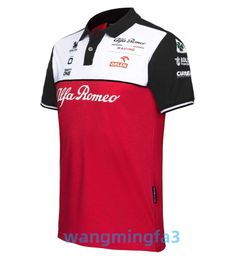 2024 Modello T-shirt da uomo firmate 22 Estate Nuova polo da corsa Alpha F1 Quick Dry Diy Team Version