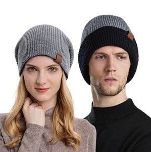 2024 Monclair Bonnet Cap Hommes Designer Seau Chapeaux Nouvelle Mode Femmes Dames Chaud Hiver Bonnet Grande Fausse Fourrure Pom Poms Bobble Chapeau Cadeau En Plein Air