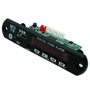 2024 Module de détecteur de lecteur MP5 FM Bluetooth Decoders Prise en charge USB TF MP3 WAV Décodage de décodage Kit de bricolage Module de carte PCB électronique pour MP5