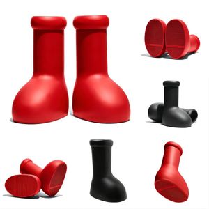 2024 Astro Boy Boot Big Red Boots Men Women Mode Regen Dikke Bottom Non-Slip Booties Mens Rubber Designer Platform Bootie Schoenen Big Size 35-47