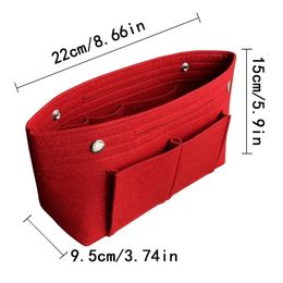 2024 Multi-Pocket Travel Insert Filter Organizer Bag Tas Handtas Portable Dorm Room Cosmetische opbergzakken badkamer organisator