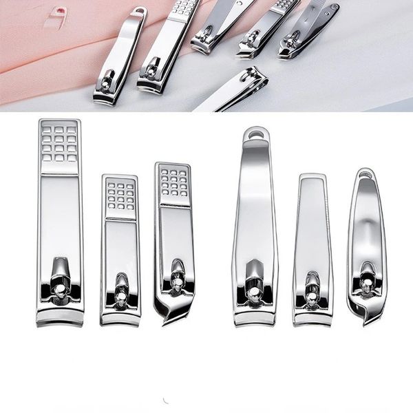 2024 Nail Clipper Cutter en acier inoxydable Nipper Trimmer Couteau Manucure Pédicure Tools Professional Finger Toestainless Acier Cutter pour ongle