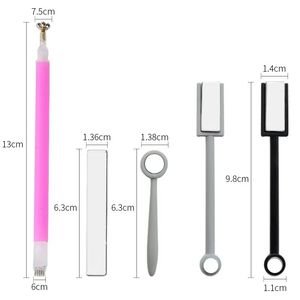 2024 Outils d'amélioration des ongles Nouveaux ongles de chat Récolon de ongle Glue Fancy Multi fonctionnelle Amélioration des ongles Aimant pour l'œil de chat