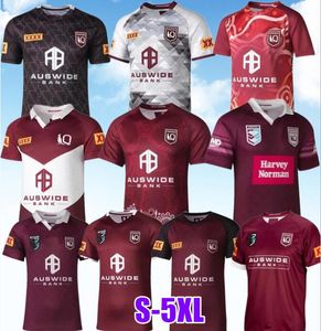 2024 National Rugby League Queensland QLD Maroons Malou truien VAN ORIGIN Rugby jersey Custom Heren shirt maat S - 5XL topkwaliteit