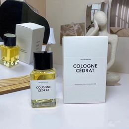 2024 Parfum naturel 100ml Cologne cédrat Néroli Oranger Bois Debene Musc parisien Santal austral Encens suave Radical rose matière parfum haute qualité 133a