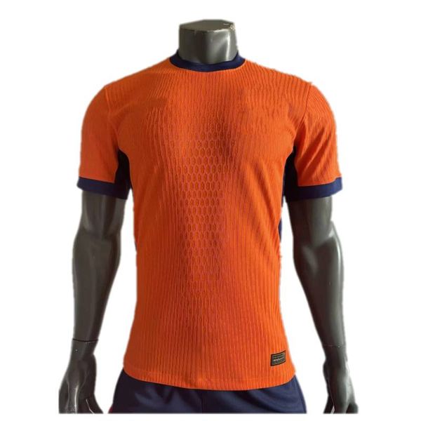 2024 Países Bajos Versión del jugador Jerseys de fútbol para hombre F. DE JONG DE LIGT VIRGIL FRIMPONG Camiseta de fútbol Holanda MEMPHIS GAKPO AKE Kit Uniforme